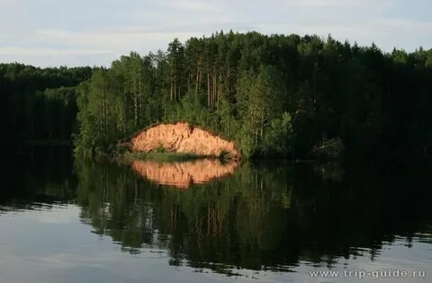 Берег реки свирь