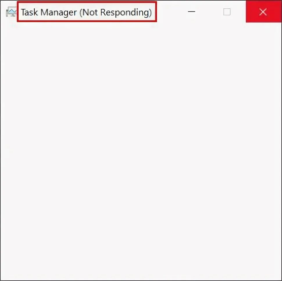 But not responding. But not responding