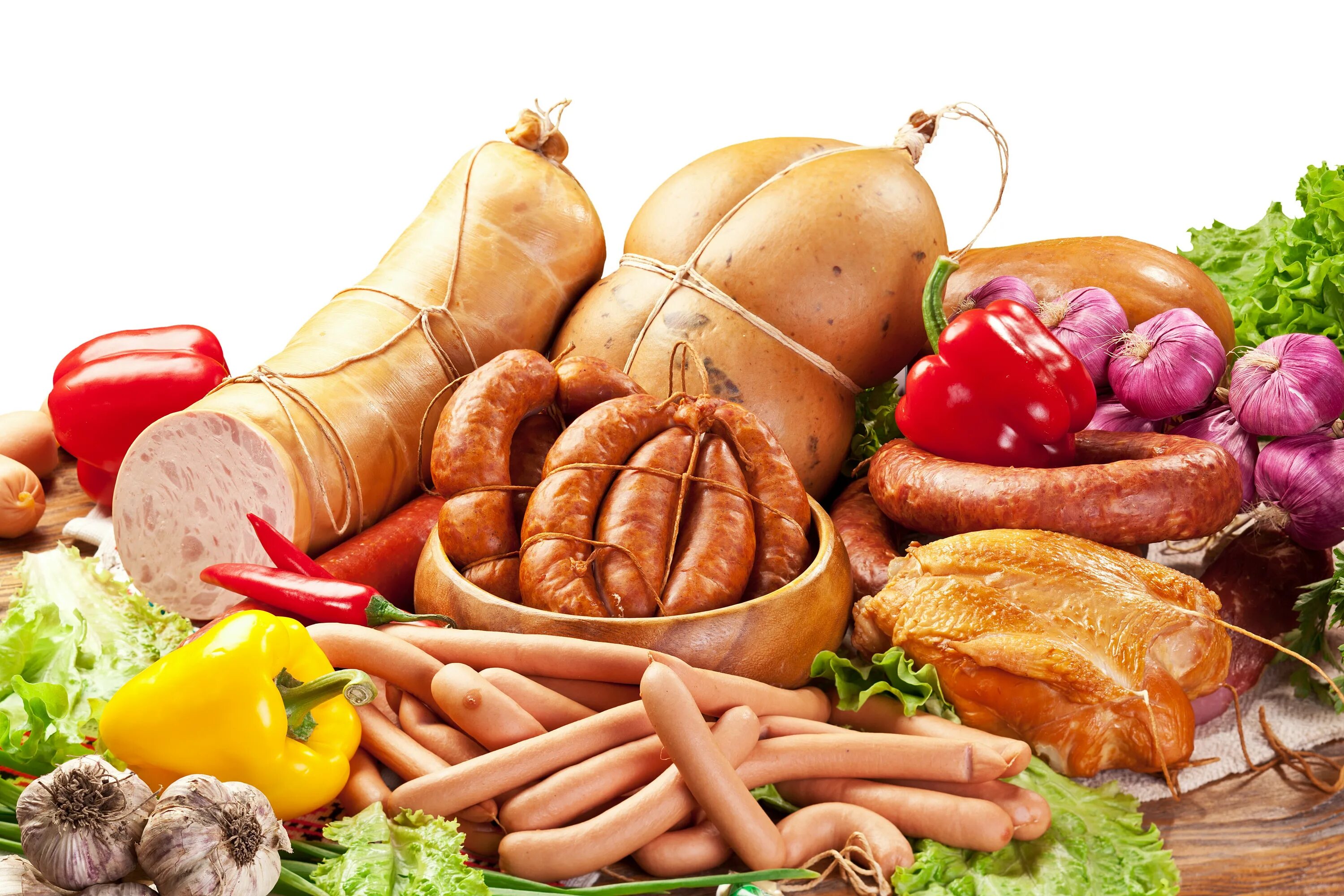 Как называются разные продукты. Колбасные изделия. продукты питания. мясные продукты. овощи фрукты мясо колбаса.