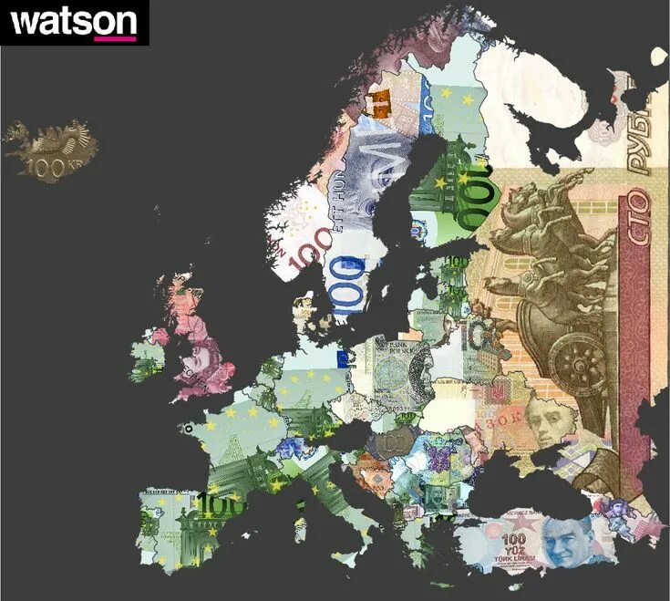 Сотня карта. Europe currency Map. 100 юнитов