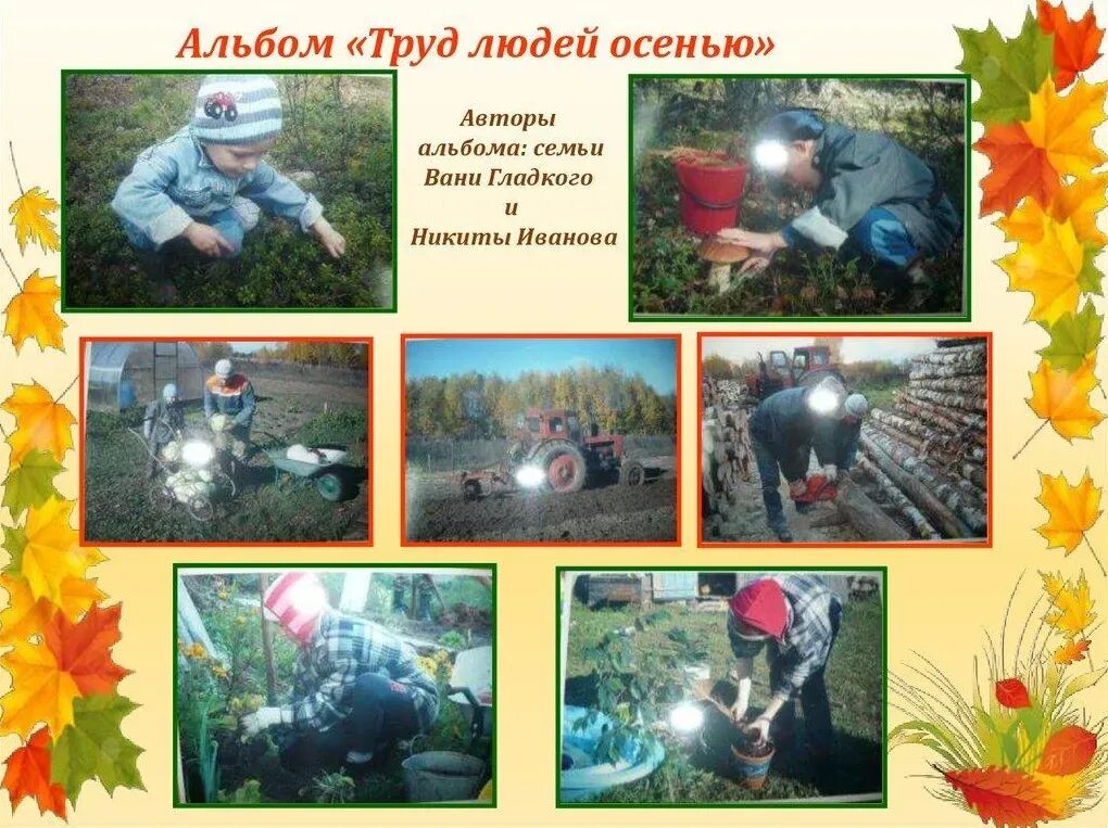 Занятия людей осенью. Люди собирают урожай. Урожай осенью для детей. Труд людей осенью рассказ. Сбор урожая.