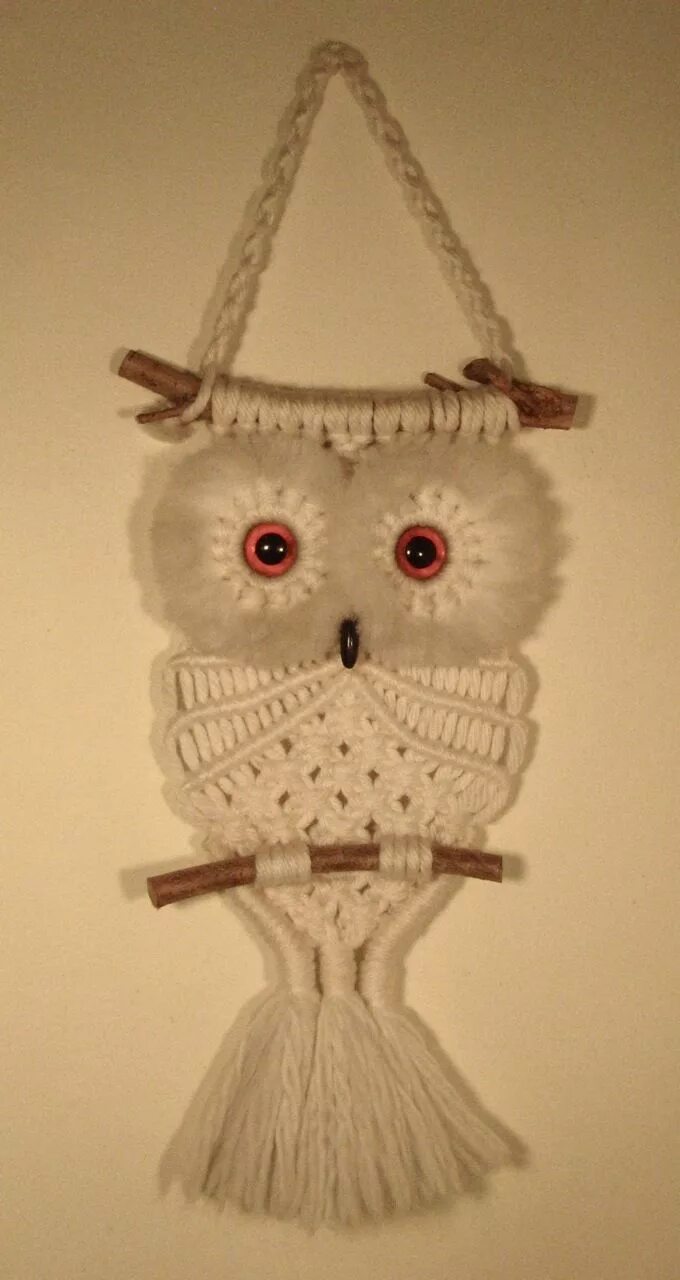 Сова макраме схемы плетения пошагово Pin by rodna ra on декор Macrame patterns, Macrame owl, Beaded banners