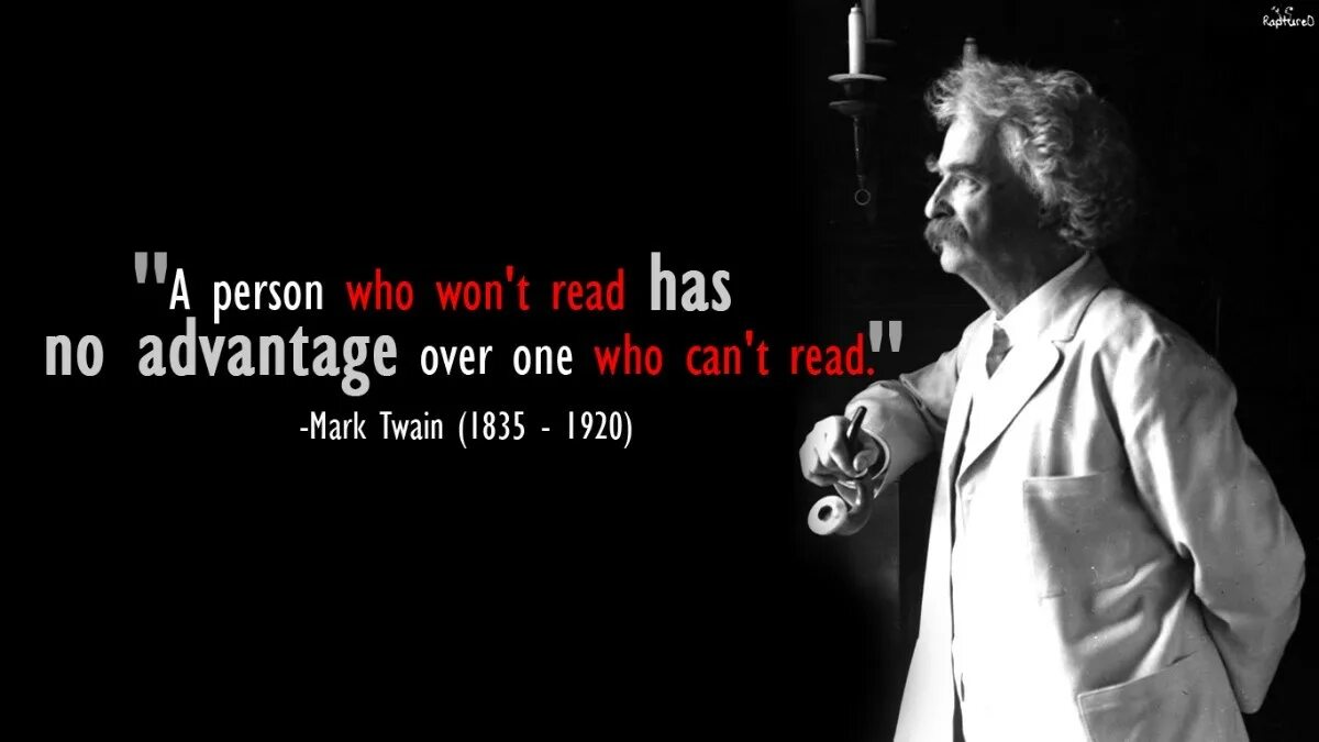 Mark Twain Motivation. Mark Twain Wallpaper. Mark Twain quotes. Advantage over