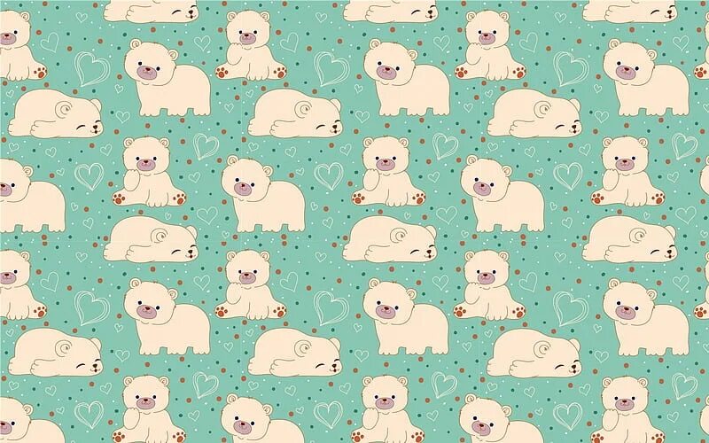 Bears pattern. Паттерн медведи. паттерн мишки. bear pattern vector. white bear pattern.