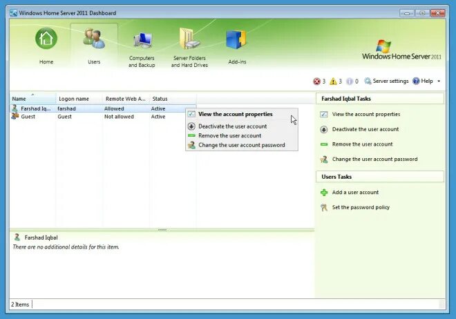 Windows Home Server 2011. Windows change user Logon. Windows 2011. GVS Home Server. Server folders