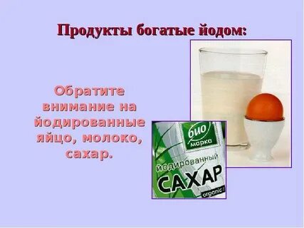 Йод с сахаром