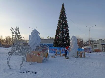 Бердск новогодний