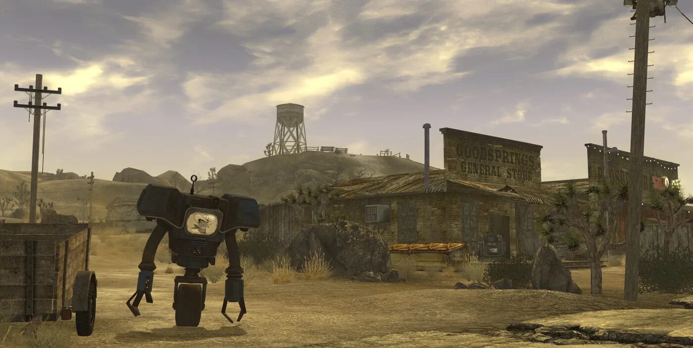 Fallout new vegas пропавший. Фоллаут нью вегас гудспрингс. источник гудспрингс fallout new vegas. ферма fallout. гора юкка fallout new vegas.