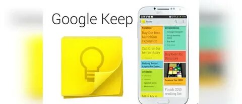 Приложение google keep