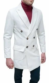 Купить Cappotto uomo Class bianco invernale giaccone soprabito elegante на Аукци