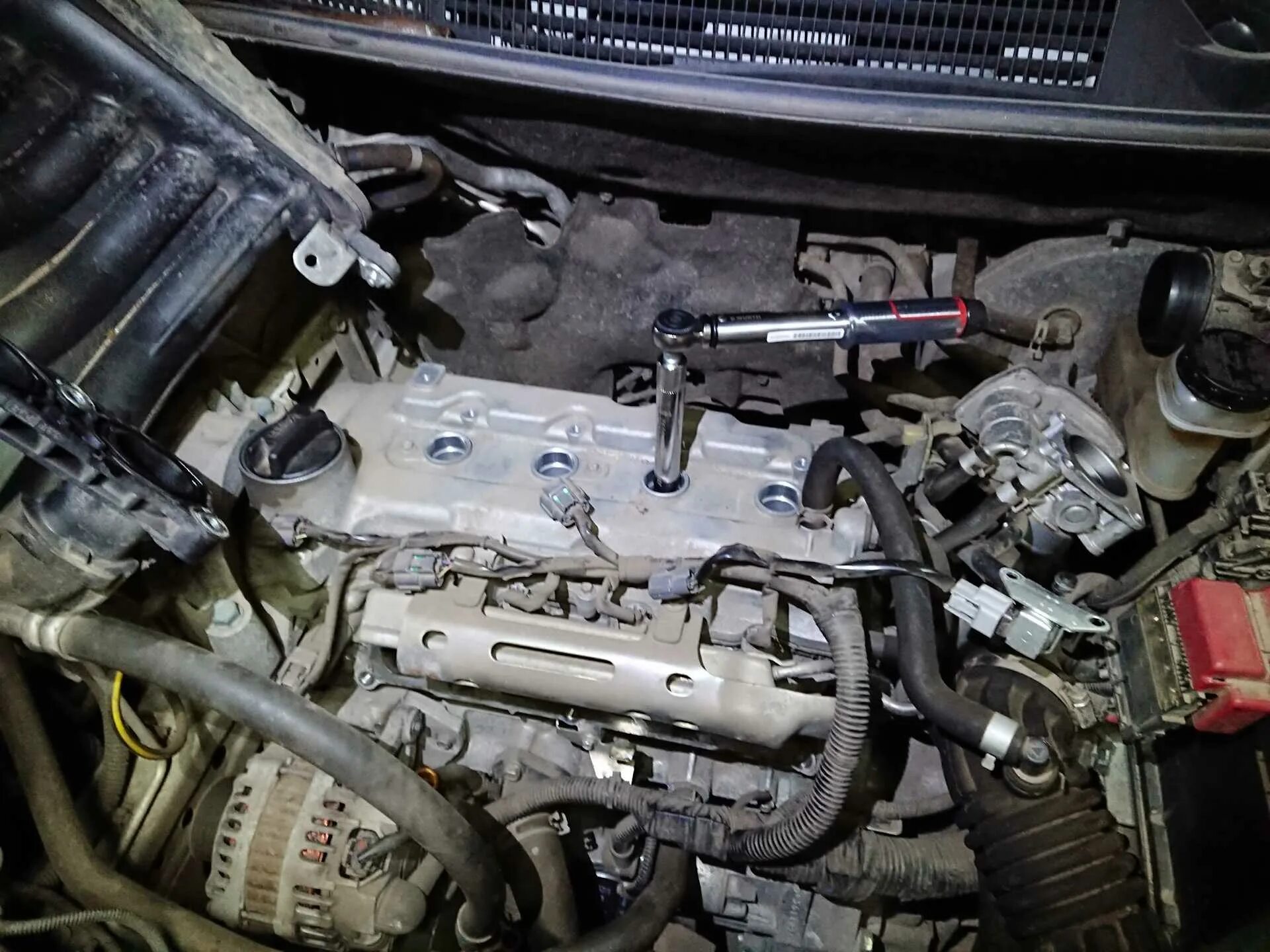 Nissan qashqai замена свечей