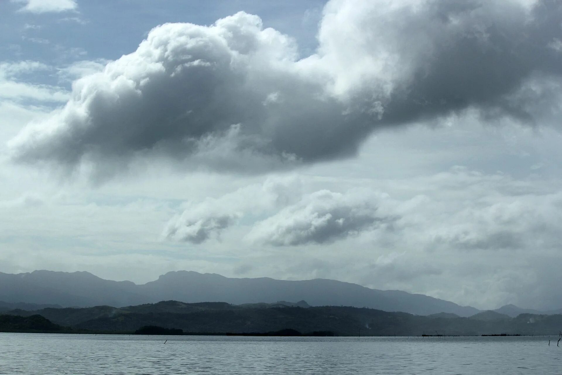 Cloudy weather