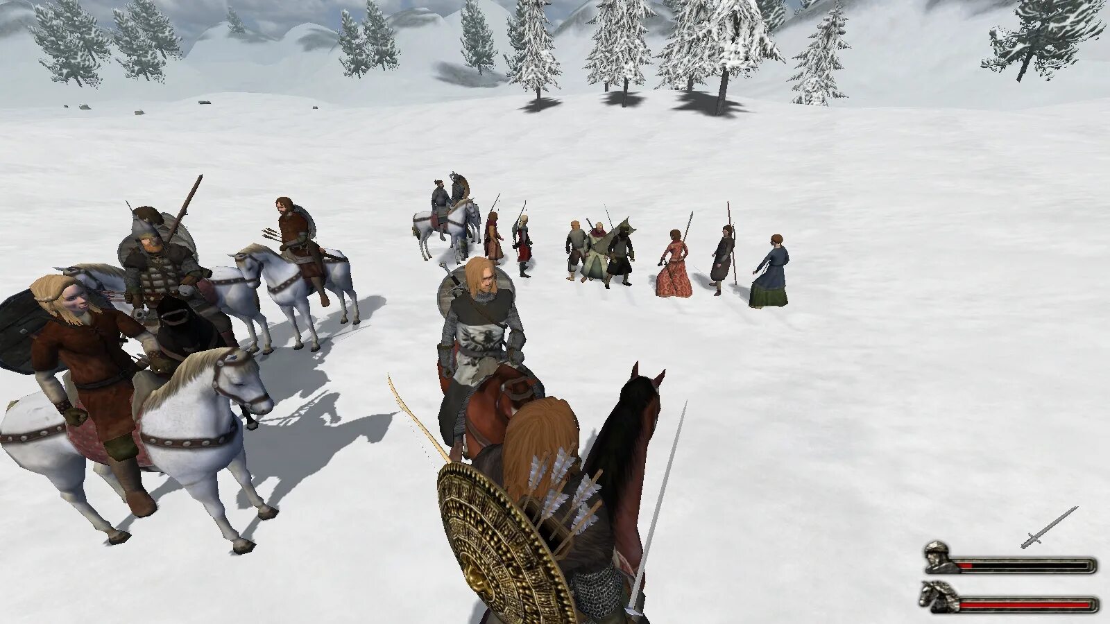 Warband 13 век. Mount and Blade Warband Русь 13 век. Моды на варбанд 13 век. Всадники Кальрадии.