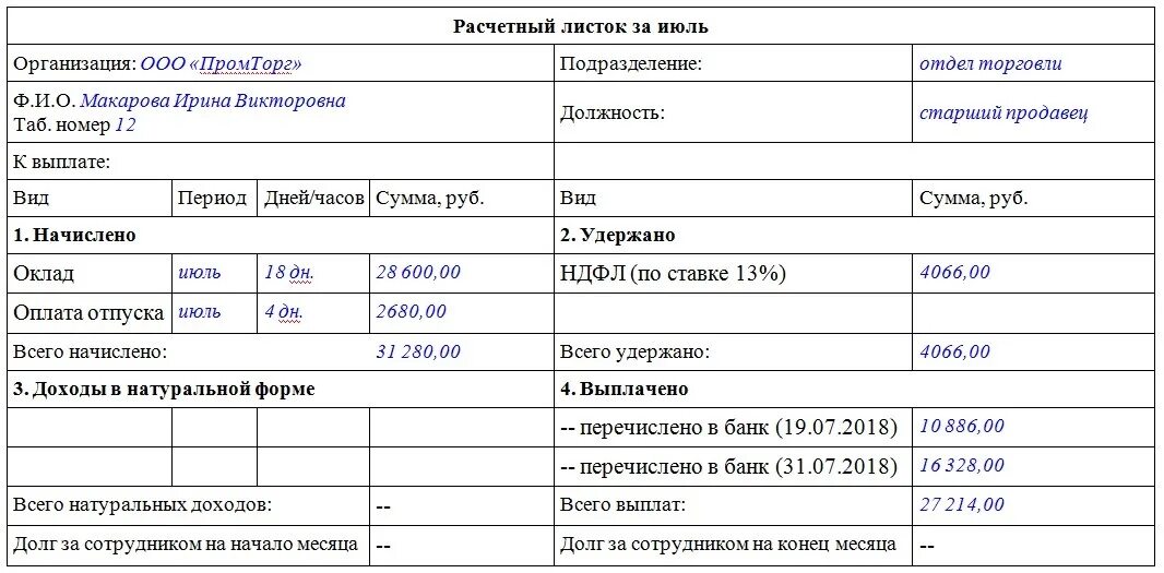 Форма расчётного листка по заработной плате 2020. Расчётный лист по зарплате форма. Расчётный лист по зарплате образец. Расчётный лист по зарплате образец заполнения.