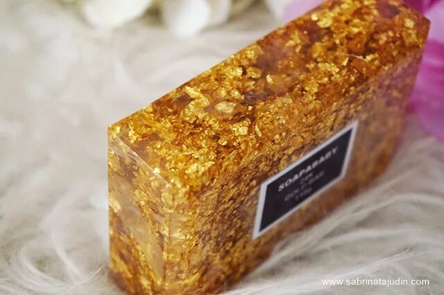 Gold soap