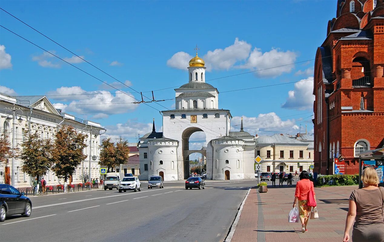 Дороги города владимира. Золотые ворота во Владимире. Достопримечательности Владимира золотые ворота.