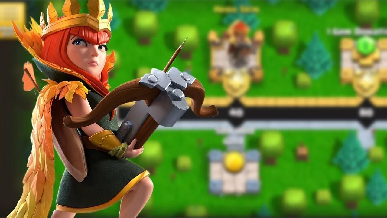 Королева лучниц Clash Royale 18. Clash of Clans лучница. Королева чемпион Clash of Clans. Скины на королеву лучниц Clash of Clans. Лучница clash of clans