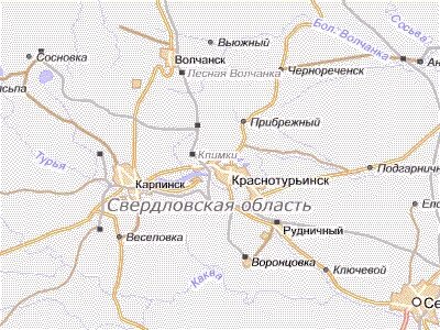 Краснотурьинск карта города с улицами и номерами домов