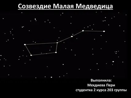Картинки малой медведицы