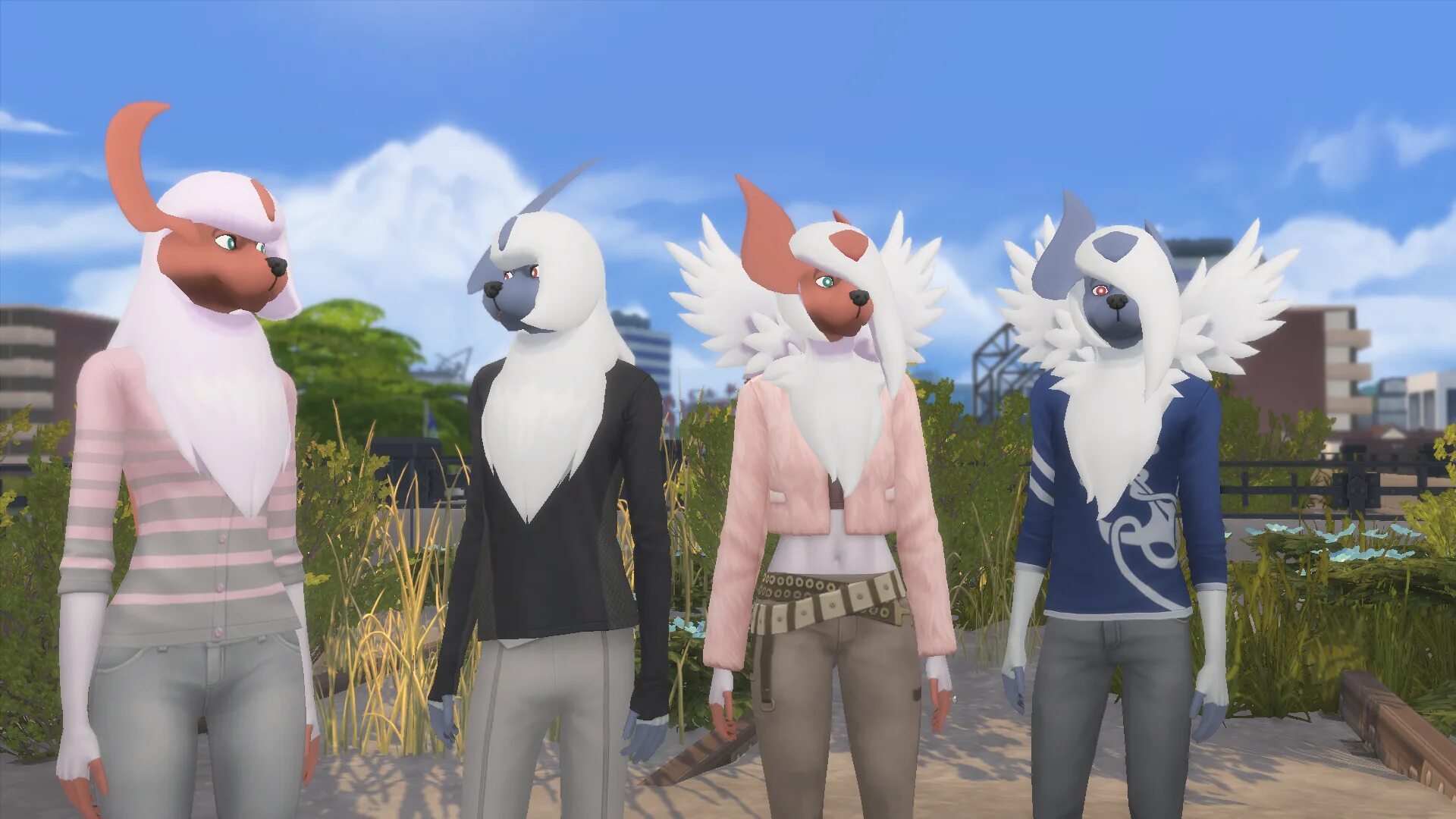 Симс 4 покемоны. SIMS 4 Pokemon Mod. SIMS 4 furry Mod. The SIMS 4 фурри.