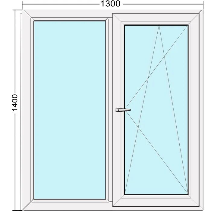 Окно пластиковое стандартные цена. Окно 1300*1400 поворотно-откидное. Двустворчатое окно 1300 х 1400 мм. Двухстворчатое с 1 поворотно-откидной створкой 1300*1400. Окно ПВХ 1300х1400.