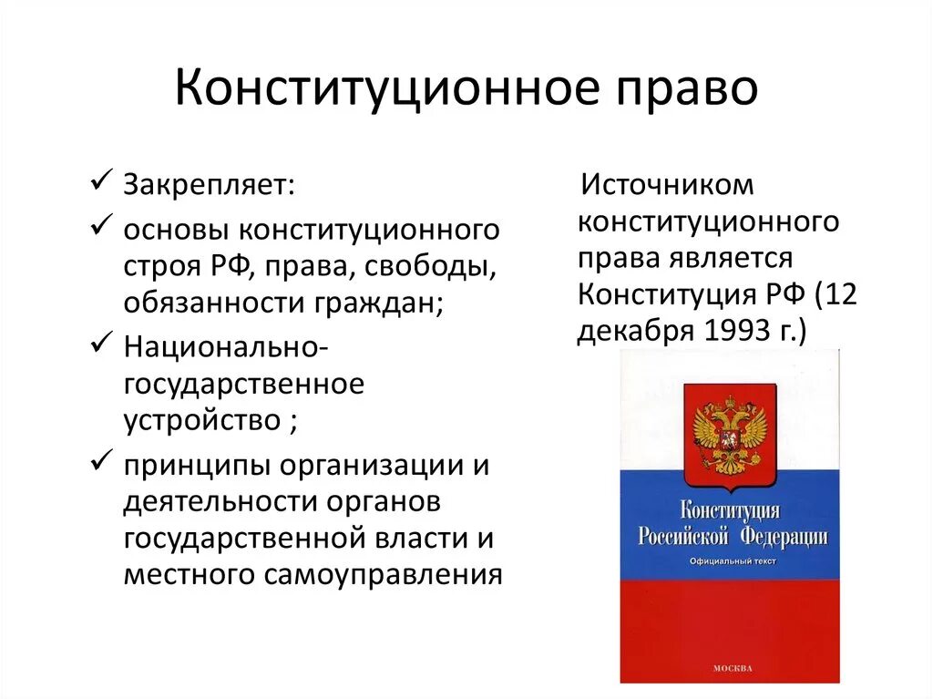 Гражданин рф принадлежащее к. Конституционноеиправо. Конституционное право РФ. Конституционное государственное право.