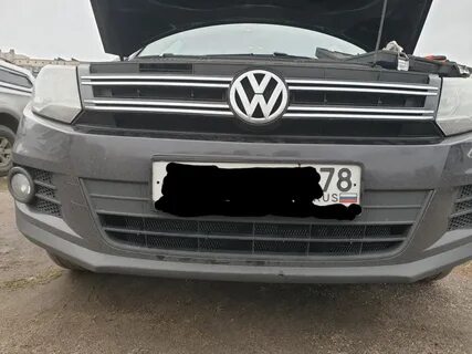 Решетка радиатора тигуан