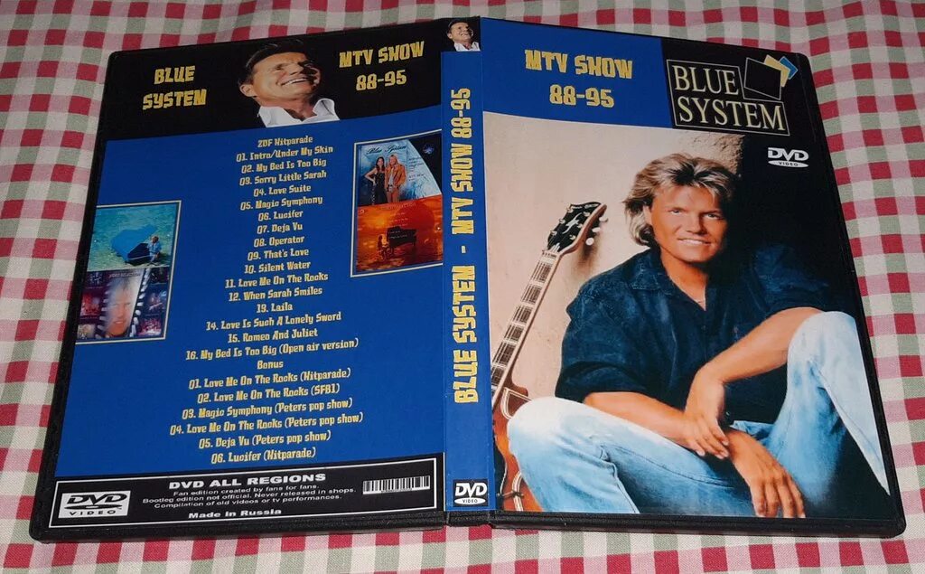 Blue system little system. DVD диск Modern talking Blue System Arabesque. DVD диск Modern talking Blue System. Blue System 2000 кассета. Диск DVD Modern talking.