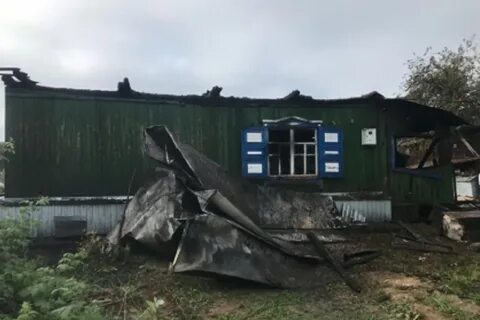 Сгоревшая бабушка