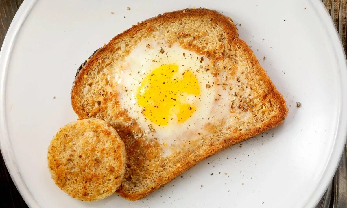 Яичко в хлебушке