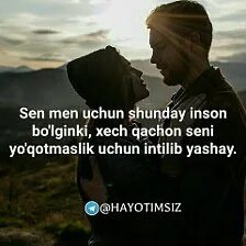 Men sen uchun