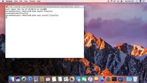 Homebrew mac os