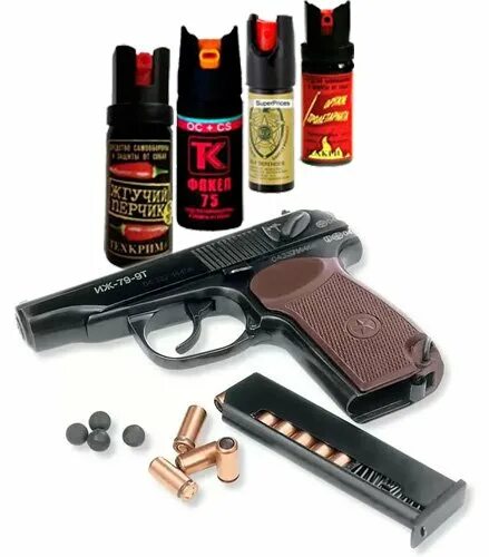 пистолет премьер-4 с лцу. самооборона с оружием в россии. вещи для самозащиты. четырехствольный аэрозольный пистолет с лцу премьер-4. средства для самообороны какие можно.