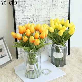 Искусственные тюльпаны