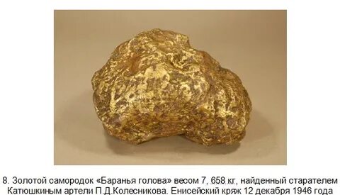 Самородок плоский в забайкалье