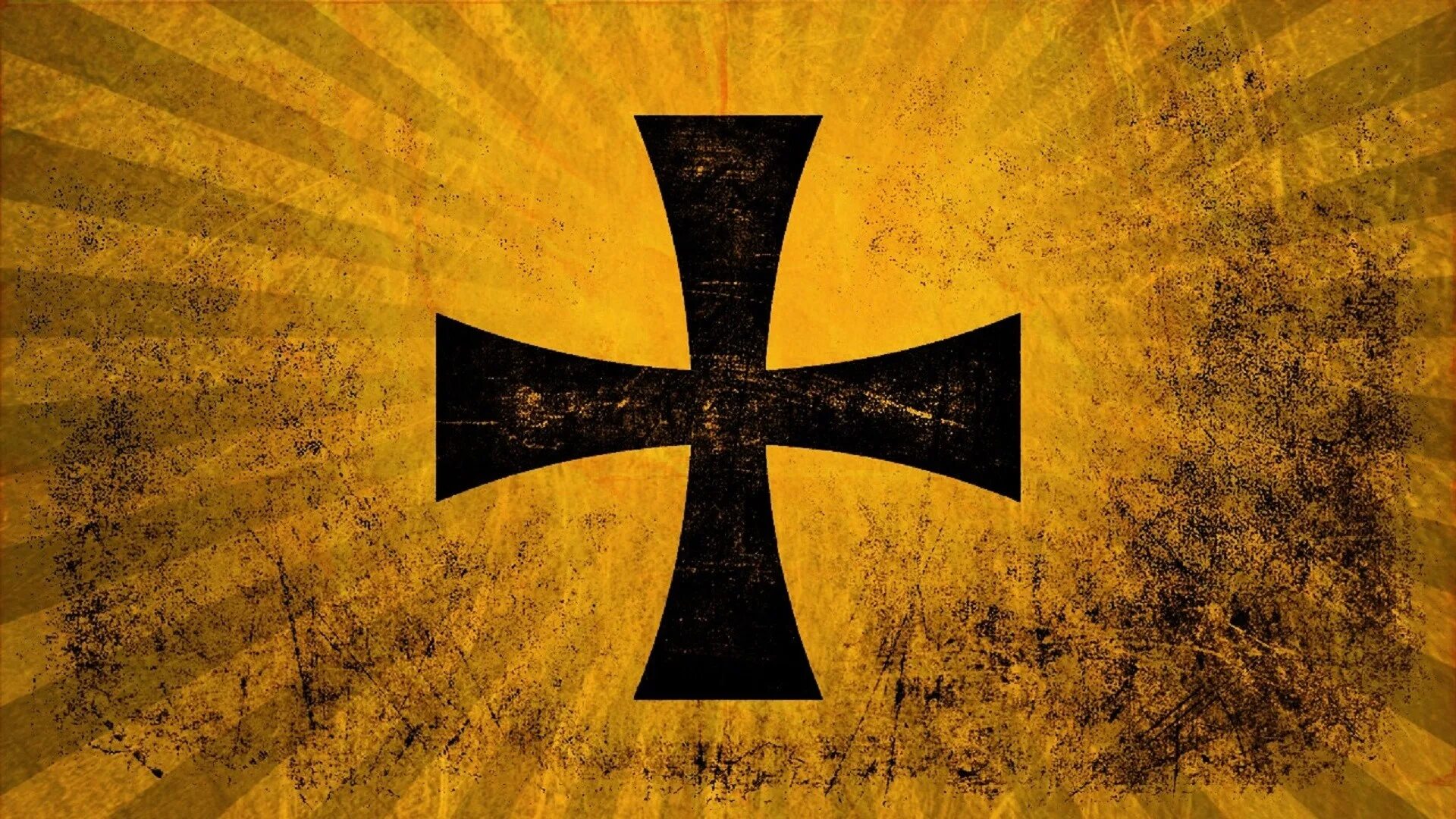 Тевтонский крест. Тевтонский крест символ. Крест обои. Желтый крест.