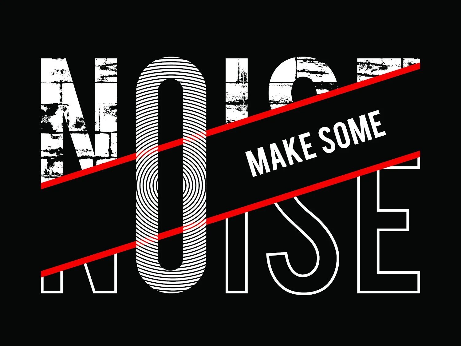 Some noise. Типографика с шумами. шум типографики. how to make some noise.