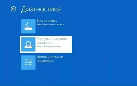 Как восстановить состояние