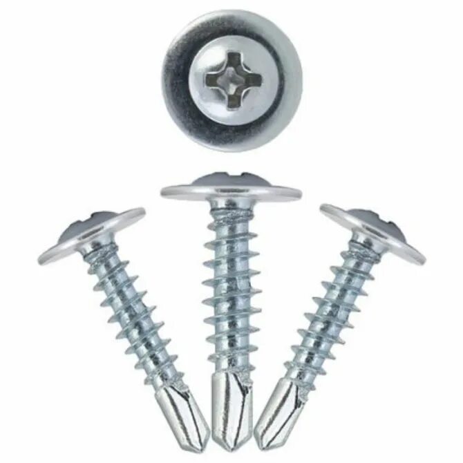 2x16 мм, 1000 шт. шуруп автомобильный с прессшайбой. саморез по металлу клоп прессшайба 4. 2х16 мм, 1400 шт. саморезы по металлу оцинк.