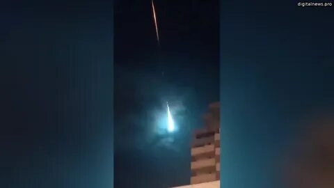 Метеор над португалией и испанией