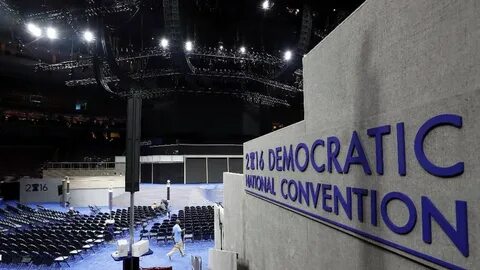 In convention