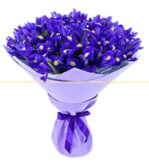Букет из 9 ирисов