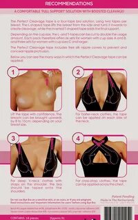 Bye Bra Perfect Cleavage Tape Thumbnail Bra Tape, Bye Bra, Crochet Bikini, ...