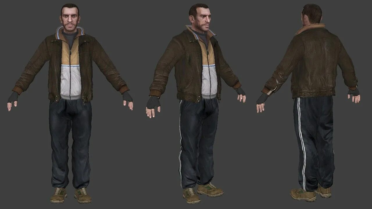 Gta model. Нико беллик одежда. gta 4 нико беллик костюм. модель нико гта 4. нико беллик из гта 4.