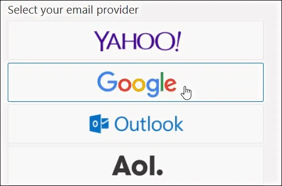 Select google