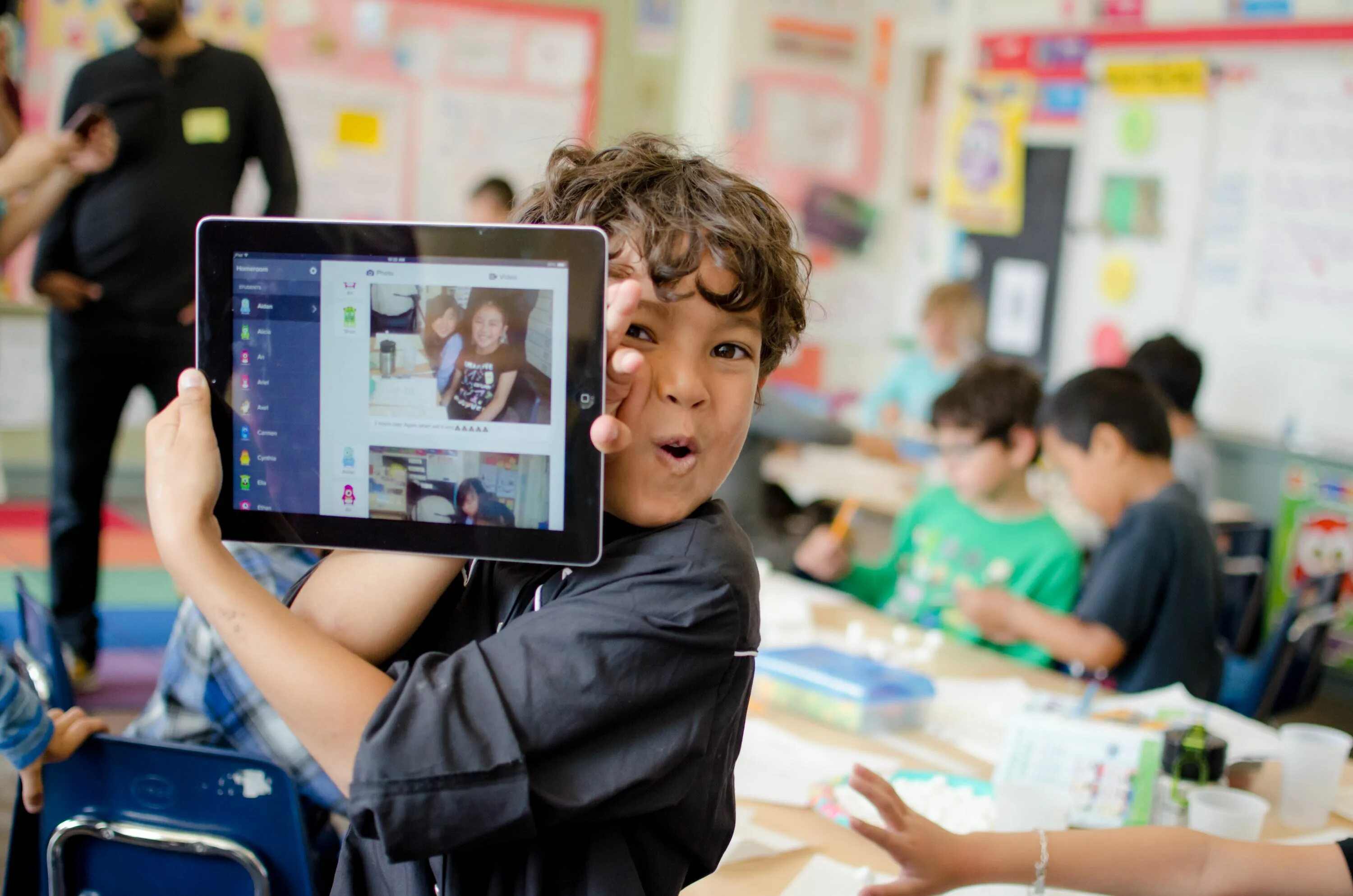Learning screen