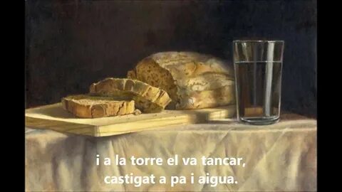 Хлеб да вода крестьянская