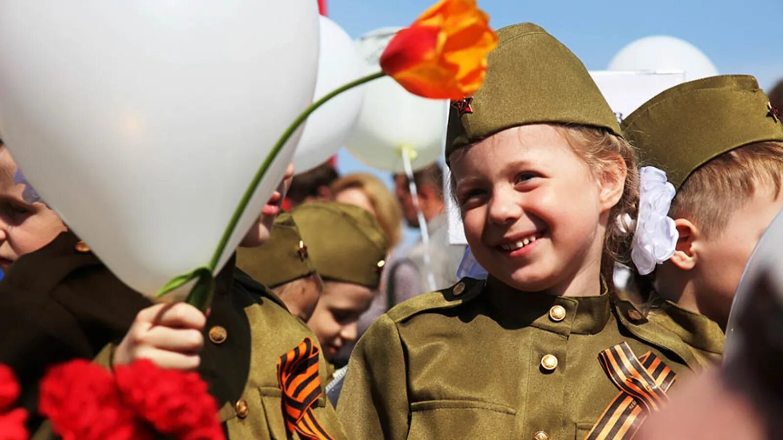 Почему праздник победы 9 мая. День Победы для детей. 9 Мая день Победы для детей. Дети войны. Празднование дня Победы.