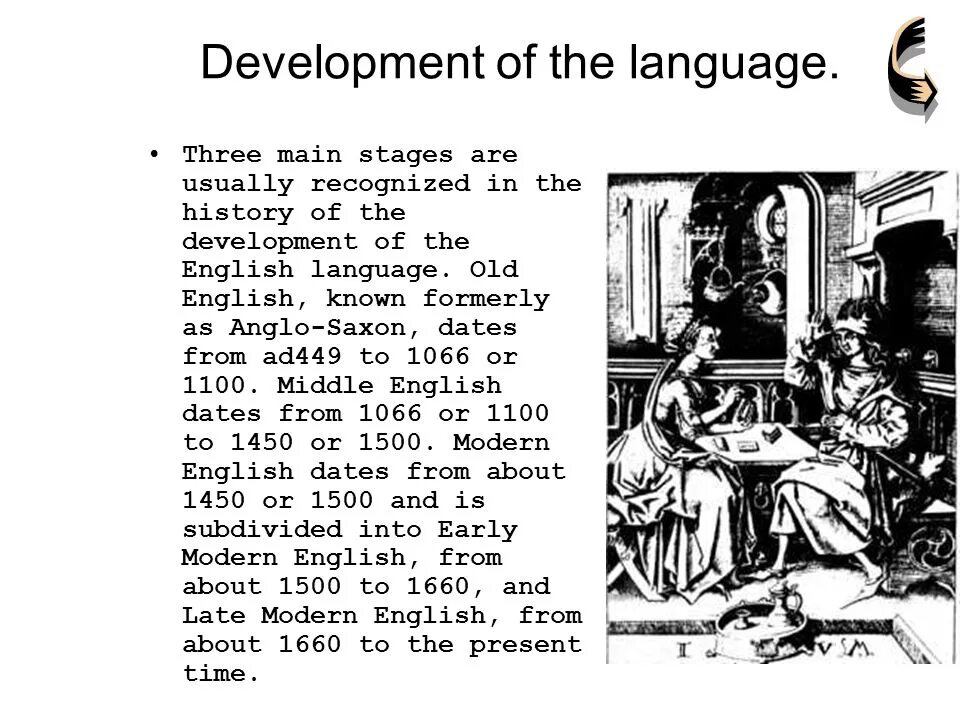The oldest language