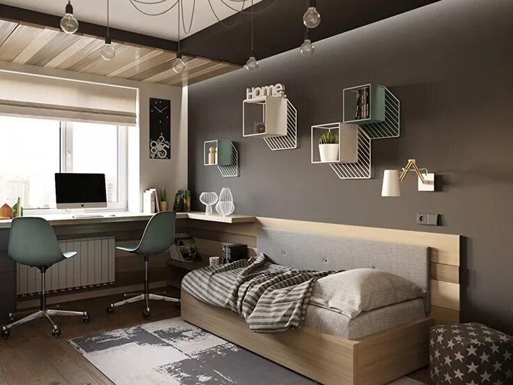Картинки по запросу современный дизайн комнаты для двух подростков Kids interior